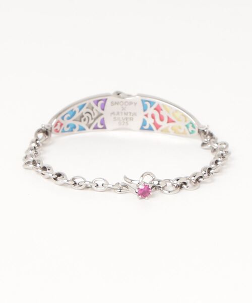 SNOOPY ブレスレット 「SAINTS×SNOOPY」ステンドスヌーピー