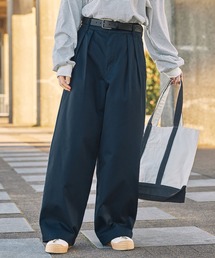チノパン ハイウエストタックワイドストレートチノパンツ レディース メンズ｜ZOZOTOWN Yahoo!店