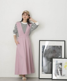 パラスパレスのジャンパースカート パラスパレス ジャンパースカート インディゴ（美品 定価27500円