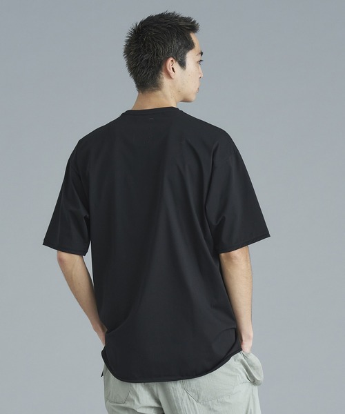 onegravity tシャツ / サイドポケット オーバーサイズテックTシャツ 