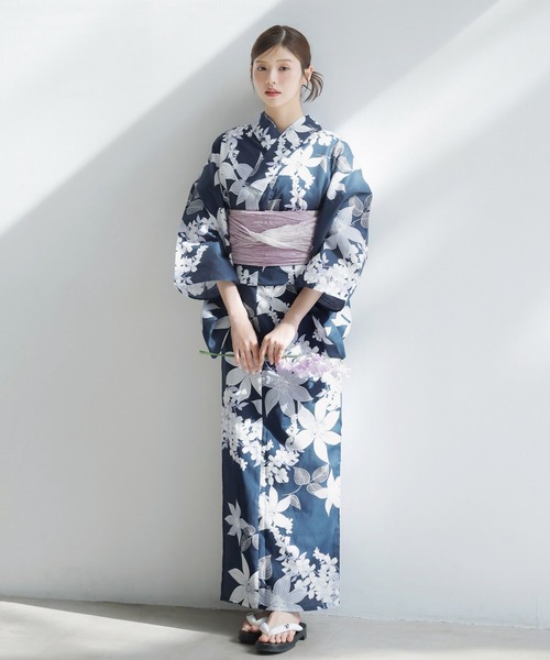 Dita（ディータ） 浴衣 1人で着られる浴衣5点セット 和歌山染工日本