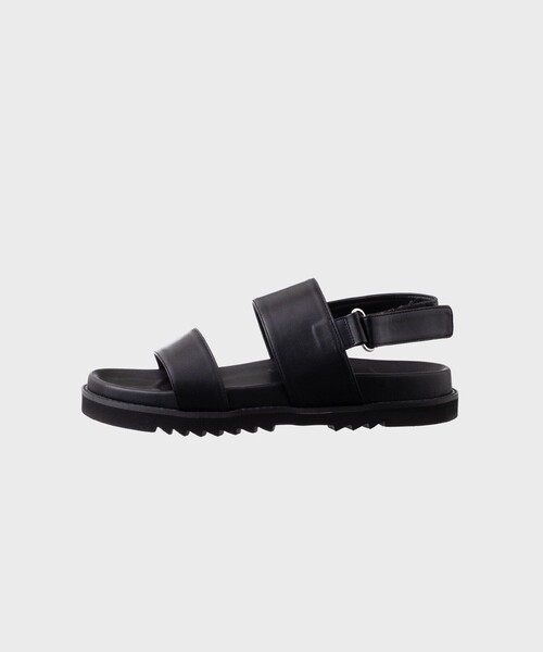 STUDIOUS サンダル LEATHER BELTED SANDAL メンズ : ZOZOTOWN