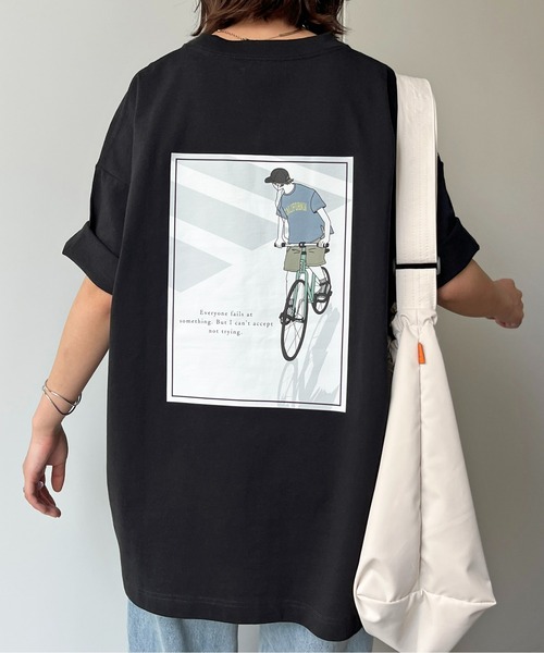 CPCM tシャツ Tシャツ バックイラストプリントT : ZOZOTOWN
