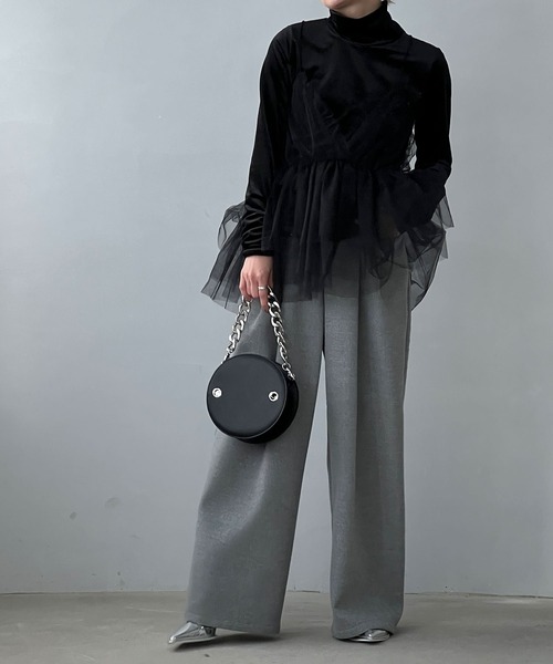 alexanderwang ベロア タートルネック Sウォッシュブラック新品 楽天市場】BLACK VARIA ブラックバリア blackvaria タートルネック 太