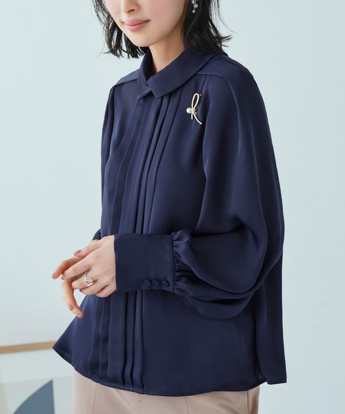 RUIRUE BOUTIQUE ブラウス シャツ 洗える ｜「ドレスアップ