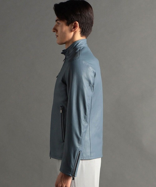 MONSIEUR NICOLE（ムッシュニコル） 革ジャン ライダース ラムレザー