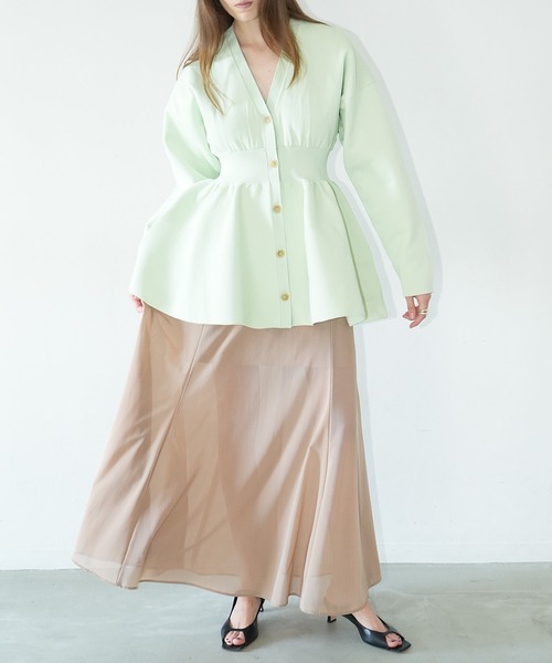 スカート CLANE SHEER FLARE MERMAID SKIRT CLANE（クラネ） スカート SHEER FLARE MERMAID SKIRT : ZOZOTOWN