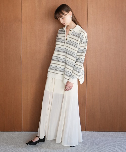 CLANE（クラネ） スカート SHEER FLARE MERMAID SKIRT : ZOZOTOWN