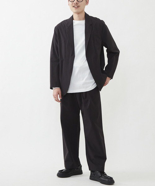 TRU TRUSSARDI STILE 日本製メンズライクテーラードジャケット