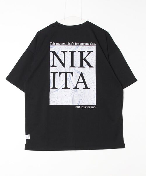 tシャツ 「NIKITA/ニキータ」レディースオーバーサイズシルエットTシャツ　UPF50+　N DRT OVERSIZED MARBLE SS TE NIKITA tシャツ 「NIKITA/ニキータ」レディースオーバーサイズ