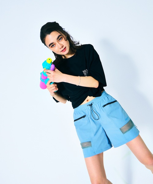 tシャツ 「NIKITA/ニキータ」レディースオーバーサイズシルエットTシャツ　UPF50+　N DRT OVERSIZED MARBLE SS TE