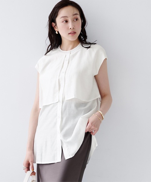 ブラウス シャツ フライヨークバンドカラーシャツ レディース 楽天市場】【店内全品20％OFFクーポン】8/11 1:59まで□フライ