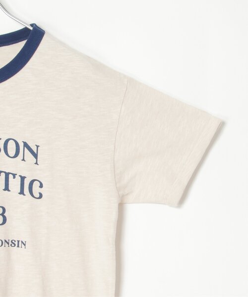 VENCE EXCHANGE tシャツ MADISONリンガーT レディース
