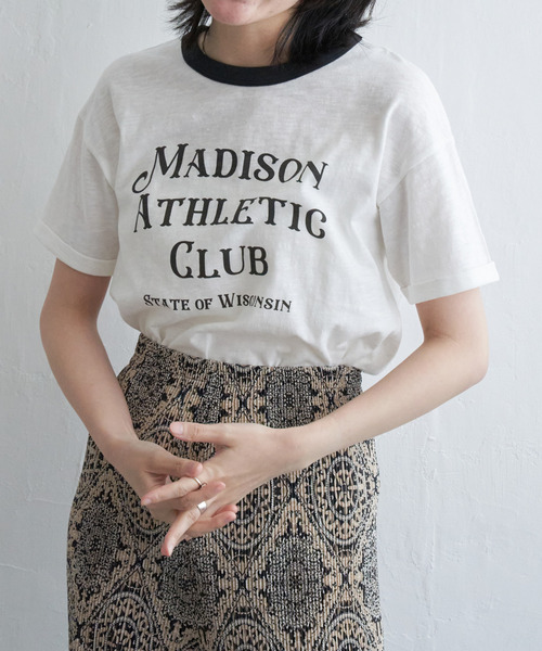 WBCQ　2　嘎琳　ガーリン　応援　Tシャツ　（ホワイト） Gap公式オンラインストア | GAPロゴ リンガーTシャツ (キッズ)
