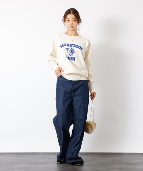 MIXTA ビンテージ加工　トレーナー MIXTA トレーナー スウェット 「MIXTA/ミクスタ」ロゴスウェット