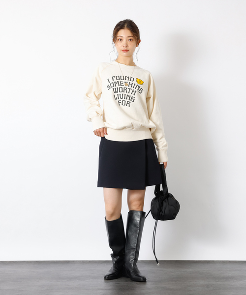 MIXTA ビンテージ加工　トレーナー MIXTA トレーナー スウェット 「MIXTA/ミクスタ」ロゴスウェット