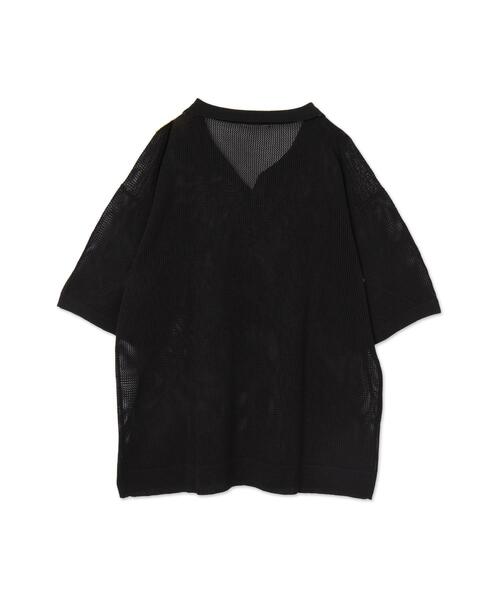 WEGO セーター ニット WEGO/メッシュポロニットプルオーバー