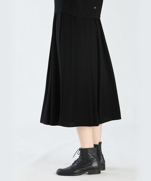 【専用】アニエスベー U700 JUPE スカート ブラック タグあり agnes b.（アニエスベー） スカート U700 JUPE スカート : ZOZOTOWN