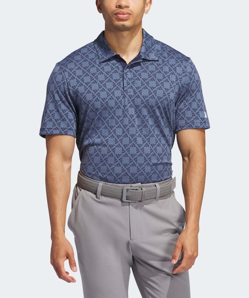 adidas ポロシャツ HEAT.RDY ジャガード半袖シャツ「adidas Golf