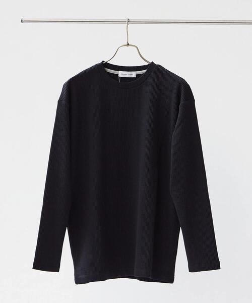 【MASTER FRAME】コットンライクワッフルクルーネックロングスリーブTシャツ MASTER FRAME tシャツ 「MASTER FRAME/マスターフレーム