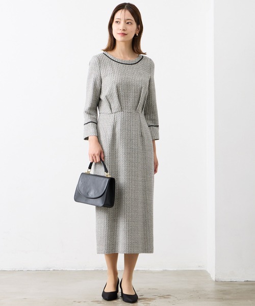 AIMER（エメ） ワンピース リングツイードタイトワンピース : ZOZOTOWN