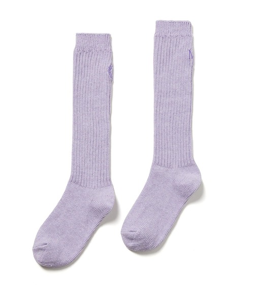 Mardi Mercredi 靴下 LONG SOCKS MRD LOGO レディース