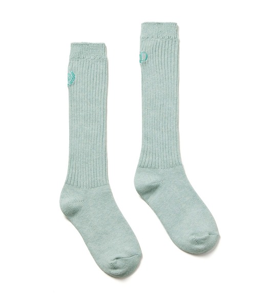 Mardi Mercredi 靴下 LONG SOCKS MRD LOGO レディース