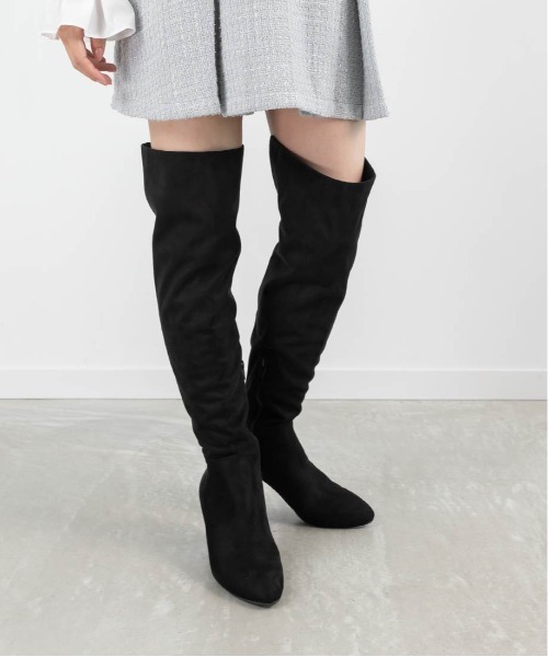 RANDA（ランダ） ブーツ 晴雨兼用 2WAYニーハイブーツ レディース