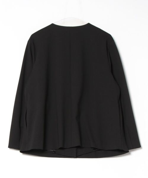 fleur by mint breeze ノーカラージャケット 5L fleur by mint breeze ジャケット ノーカラージャケット 「L〜5L