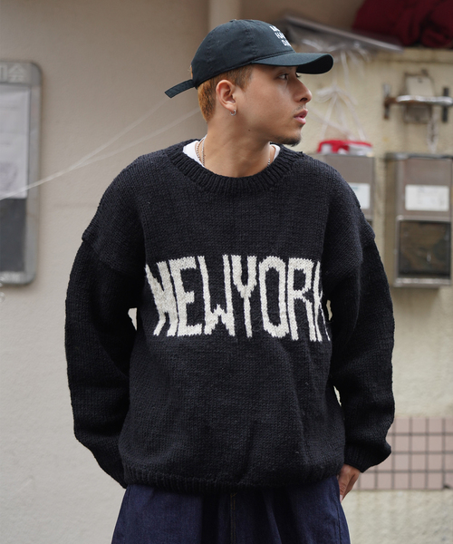 MacMahon Knitting Mills Noodleロゴセーター MacMahon Knitting Mills Noodleロゴセーター アウトレット