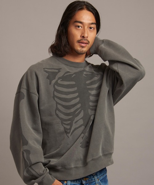 VANSON（バンソン） トレーナー スウェット Vanson/RITZ Bone Crew