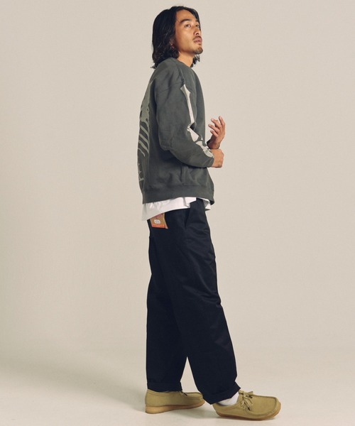 VANSON トレーナー スウェット Vanson/RITZ Bone Crew Neck