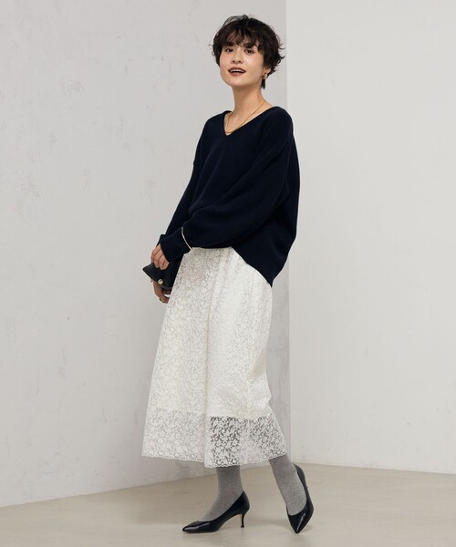 NOLLEY'S（ノーリーズ） スカート 「セットアップ対応」ウォッシャブル