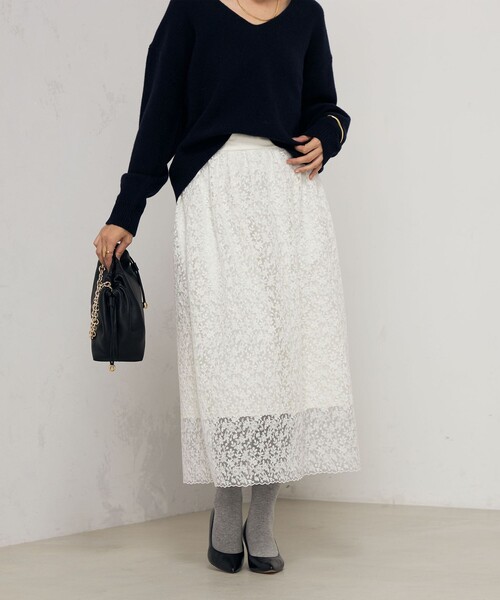 NOLLEY'S（ノーリーズ） スカート 「セットアップ対応」ウォッシャブル