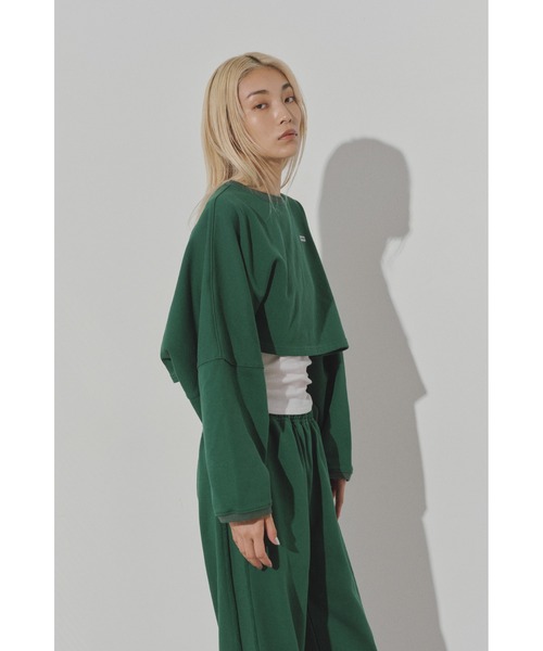 アリシアスタン　スウェット　Wellness Sweat Hoodie Wellness Cropped Sweatshirt | ALEXIA STAM
