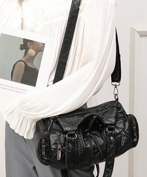 KOM（ドットコム） ショルダーバッグ バッグ A'GEM/9 × 「.kom/ドット