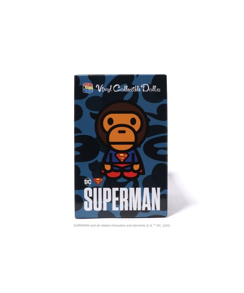 A BATHING APE フィギュア BAPE X DC - BABY MILO SUPERMAN VCD