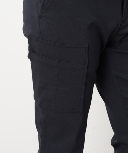 COMME CA ISM カーゴパンツ レーヨン ナイロン ストレッチ スキニー