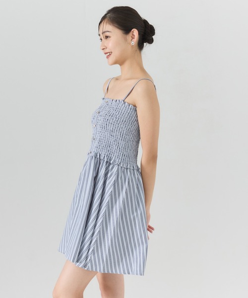 REDYAZEL（レディアゼル） ワンピース ストライプシャツ＆ミニ