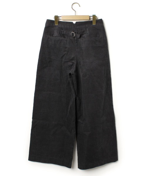 「aquagirl」 コーデュロイパンツ 38 グレー レディース_画像2