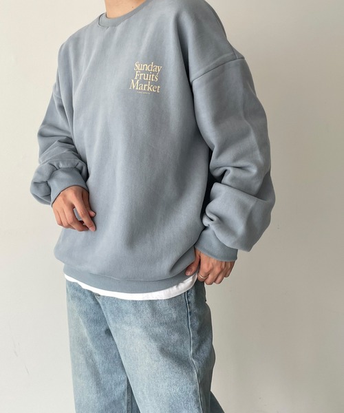 「CANAL JEAN」 スウェットカットソー ONE SIZE グレー レディース CANAL JEAN 「CANAL JEAN」 スウェットカットソー ONE SIZE
