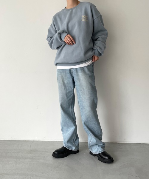 「CANAL JEAN」 スウェットカットソー ONE SIZE グレー レディース CANAL JEAN 「CANAL JEAN」 スウェットカットソー ONE SIZE