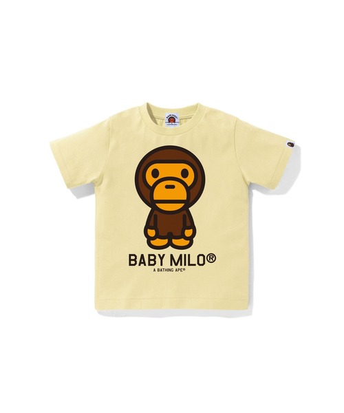 アベイシングエイプ　キッズTシャツ　ベビーマイロ A BATHING APE tシャツ BABY MILO TEE キッズ 子供服 男の子