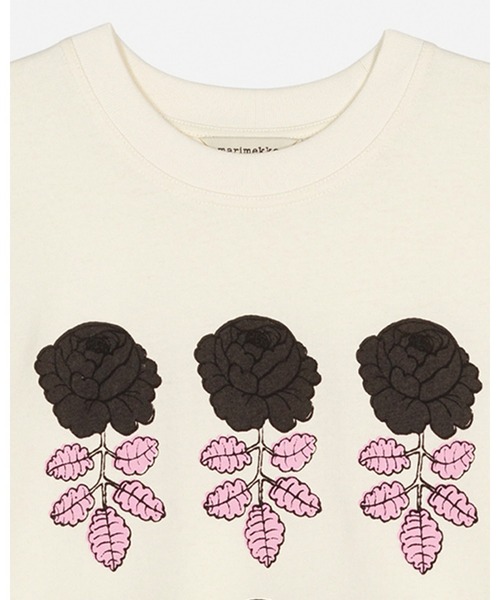 marimekko tシャツ 「kioski」Veisto Vihkiruusu / t-shirt