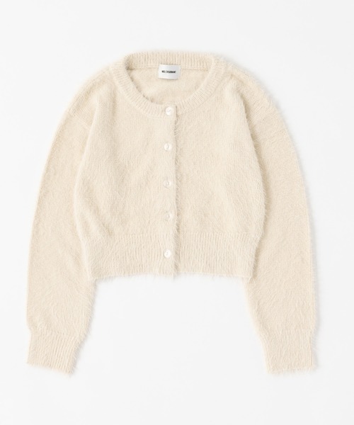 「MIEL CRISHUNANT」 ニットカーディガン FREE ブルー レディース_画像2