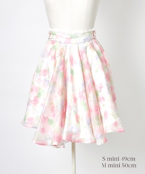 mellfy memory（メルフィーメモリー） スカート Dreamy flower garden