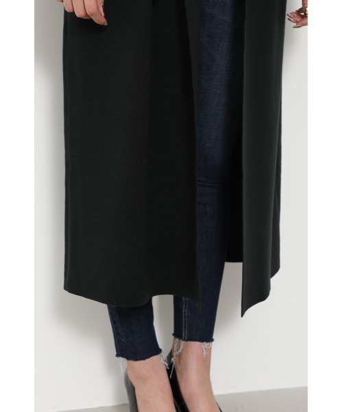 「rienda」 ニットカーディガン FREE ライトベージュ レディース_画像4