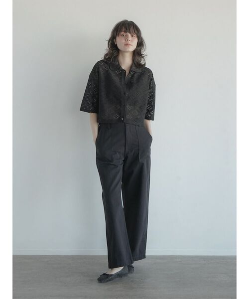 ふきのとうです FIKA. パンツ Wide baker pants レディース : ZOZOTOWN Yahoo!店