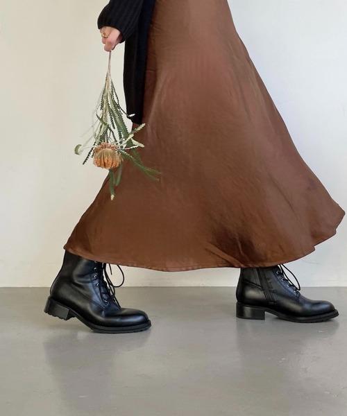 「ORiental TRaffic by yuri」 ショートブーツ LL ブラック レディース_画像3