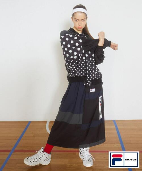 FRAPBOIS（フラボア） ロング スカート FILA×FRAPBOISスカート